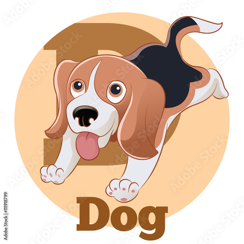 ABC Cartoon Dog3 photo