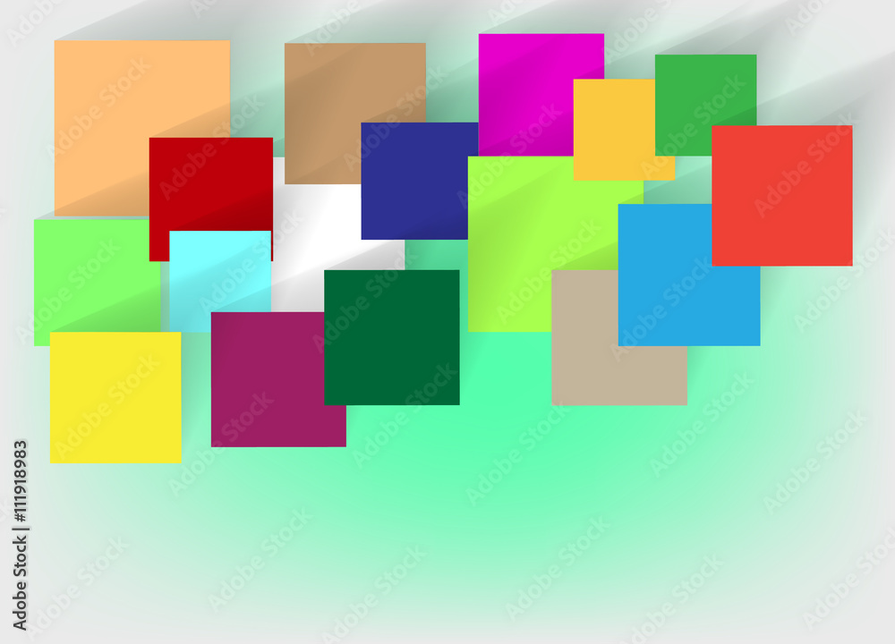 abstract background with colorful rhombus