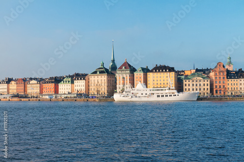 skyline of Stockholm, Sweden