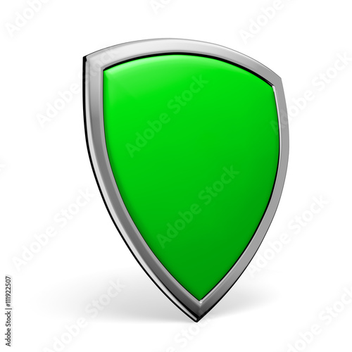 Free Download Green shield on white - GFXLoad