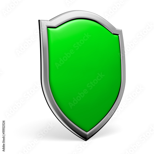 Free Download Green shield on white - GFXLoad