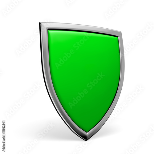 Free Download Green shield on white - GFXLoad