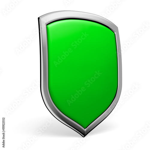 Free Download Green shield on white - GFXLoad