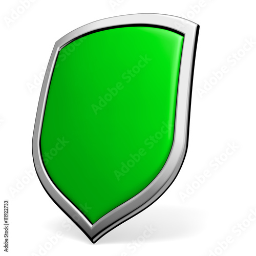 Free Download Green shield on white - GFXLoad