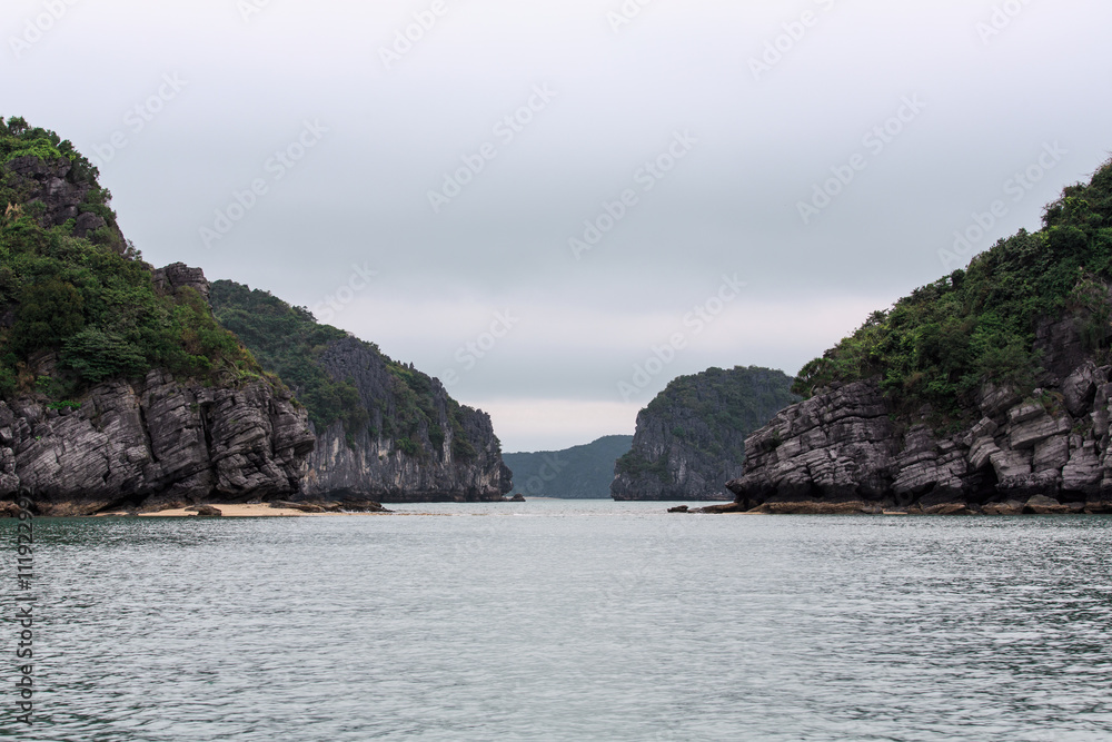 Beautiful scenery Vietnam mountains water landscape rocks Beautiful scenery Vietnam mountains water landscape rocks