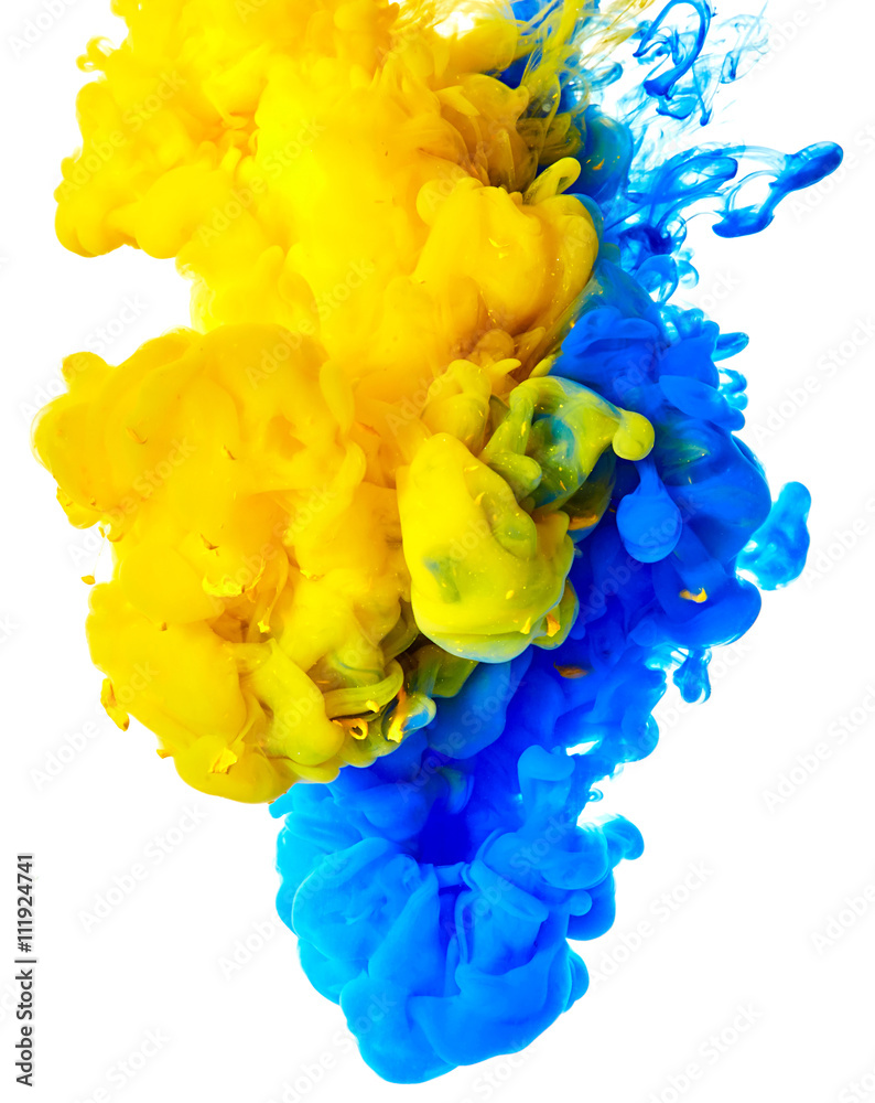 Fototapeta premium Splash of paint