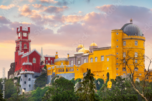 Pena National Palace, famous landmark, Portugal