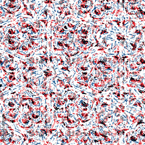 Patterned texture of the curls