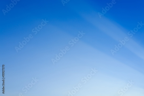 abstract white light on blue background