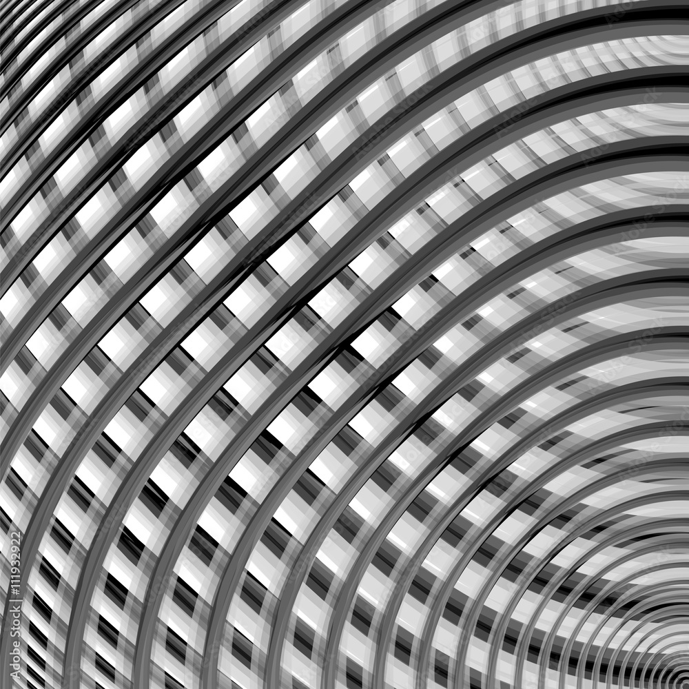 Design monochrome illusion background Design monochrome illusion background