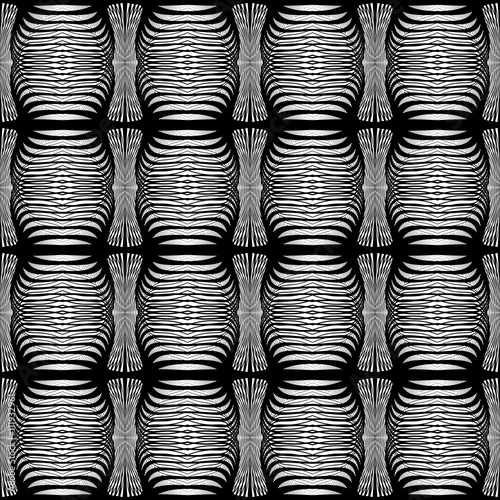 Design seamless monochrome grid pattern