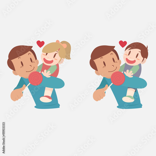Father and child