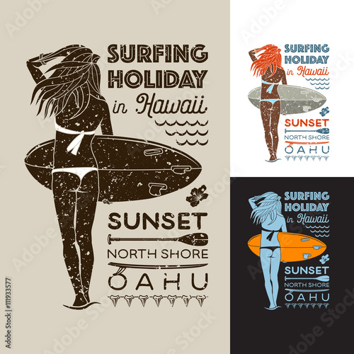 Surfing holiday in Hawaii