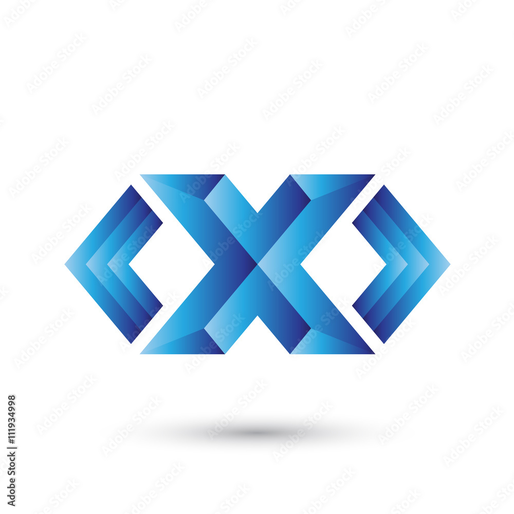 Obraz premium Letter X Logo