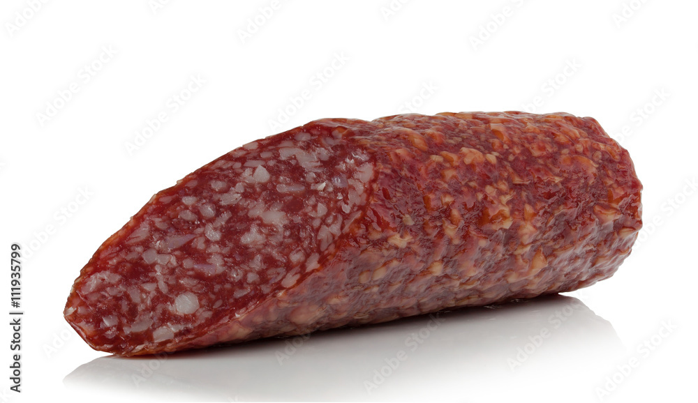 piece of smoked sausage