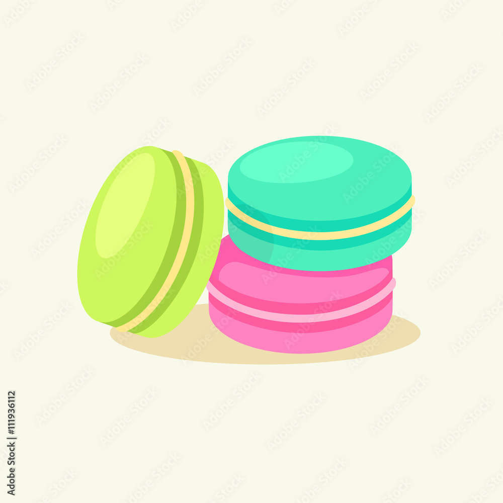 French dessert. Macaroon French dessert. Macaroon