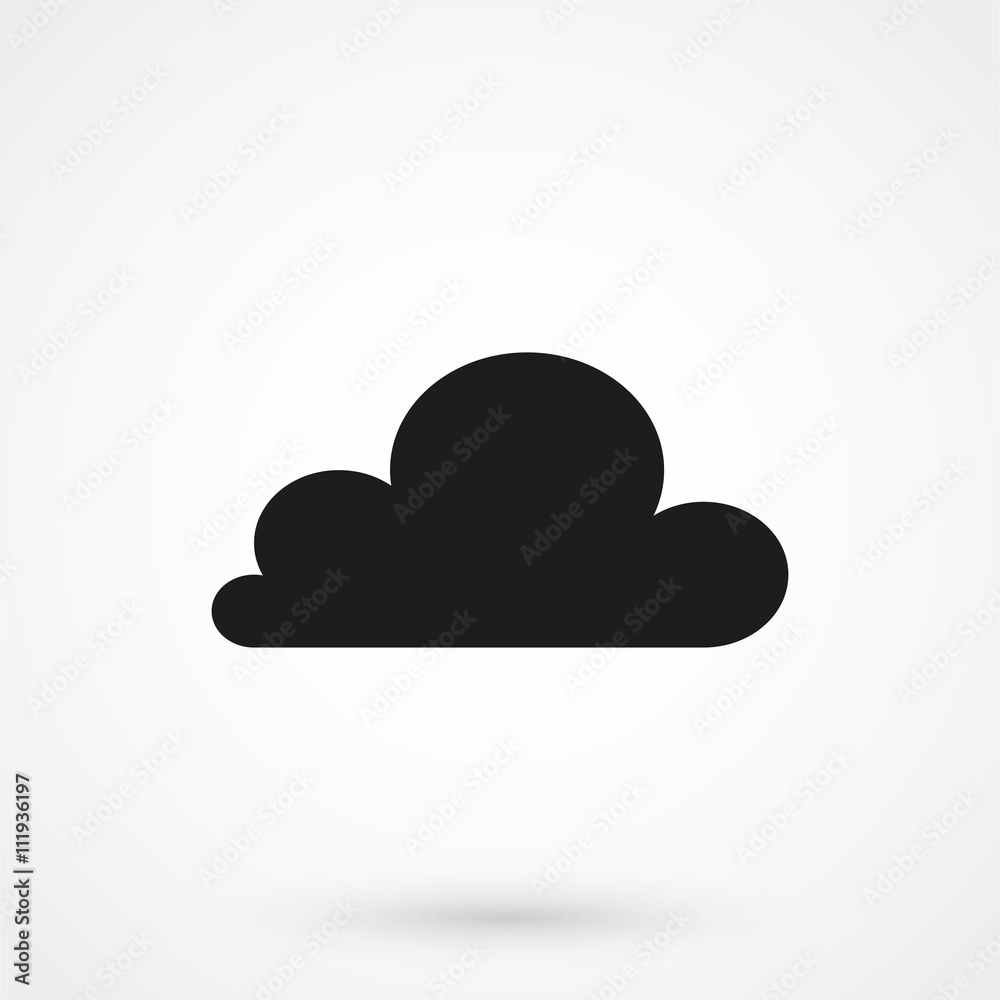 cloud icon vector cloud icon vector