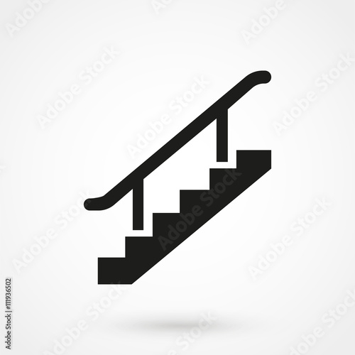 stairs icon vector