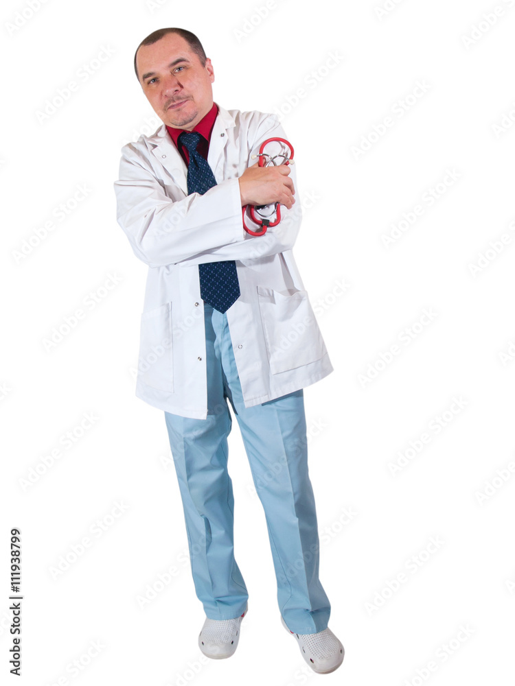 Full length young medical doctor Full length young medical doctor