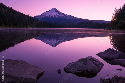 Reflection of Lake photo