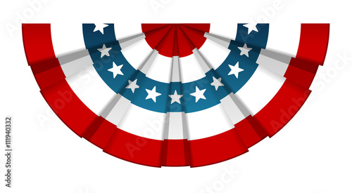 bunting american flag