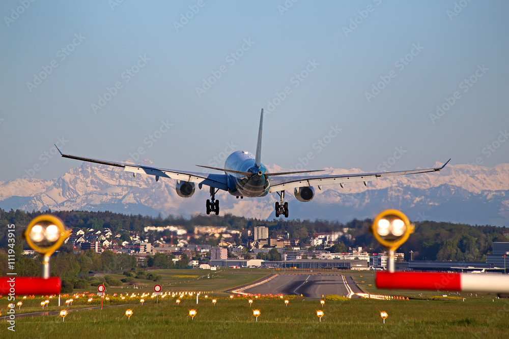Fototapeta premium Zurich airport
