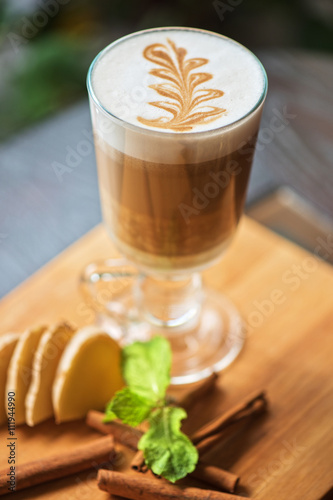 coffee with ginger