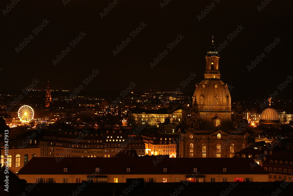 Über den Dächern Dresdens