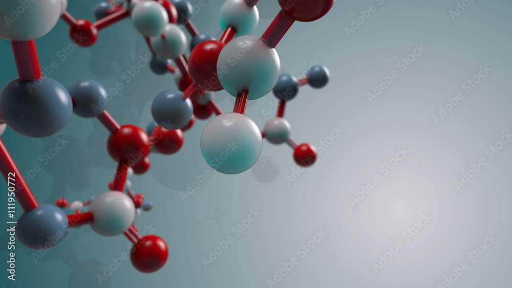abstract 3d rendering of molecule structure abstract 3d rendering of molecule structure