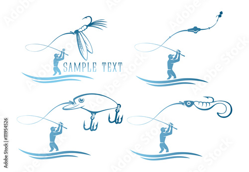  icons  of fishing