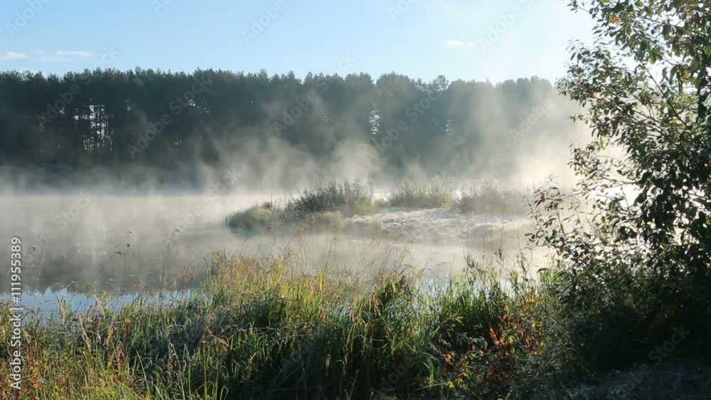 Steaming river time-lapse in nature HD Steaming river time-lapse in nature HD