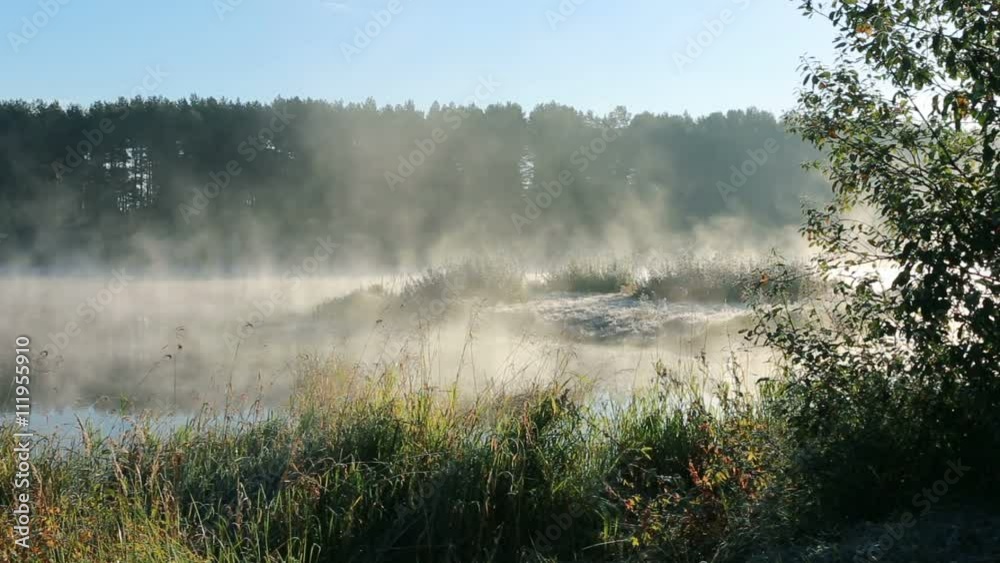 Steaming river time-lapse in nature HD Steaming river time-lapse in nature HD