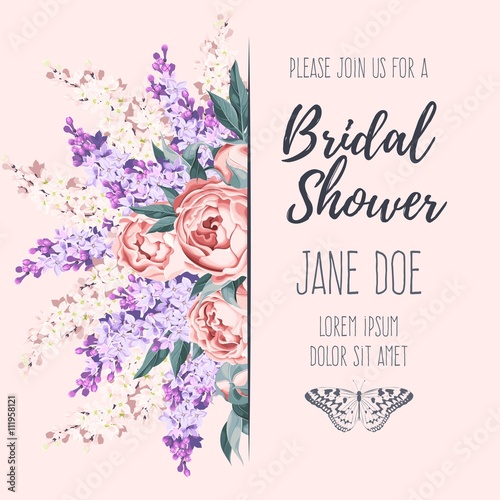 Bridal shower invitation