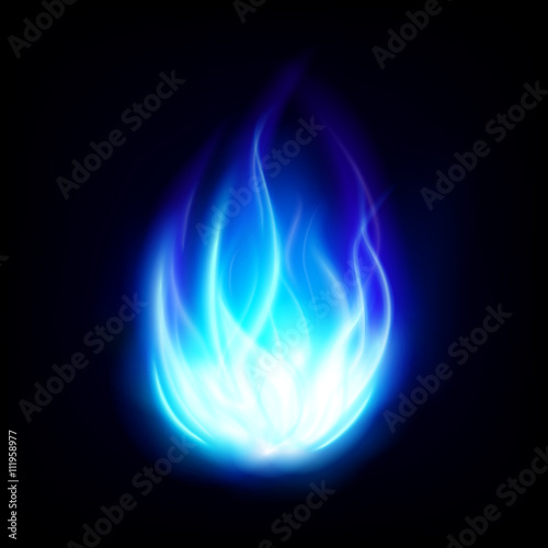 Blue flame
