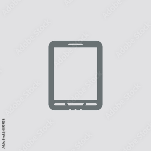 Digital tablet PC icon