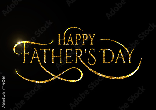 Happy fathers day wishes design vector background. Fashion father greeting reward. Dad poster for print or web. Modern holiday desire.