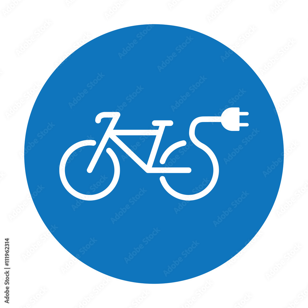 electro bicycle bike e-bike icon on white background electro bicycle bike e-bike icon on white background