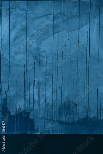 Textured blue painted background