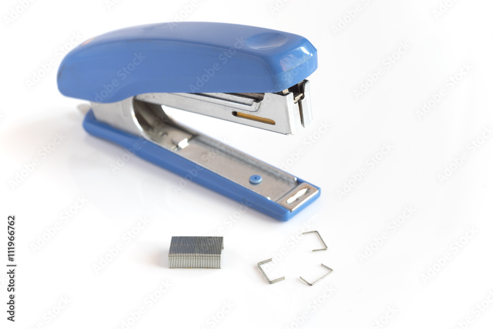Stapler with staples Stapler with staples