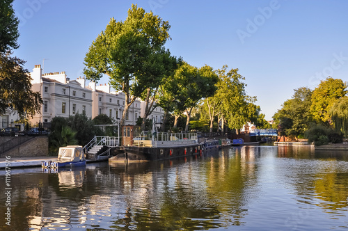 Little Venice canal on London
