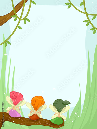 Girl Fairies Frame
