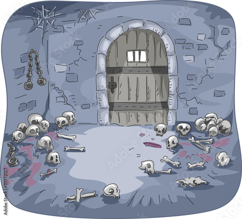 Dungeon Skulls Interior