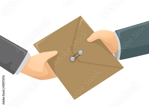 Hands Envelope