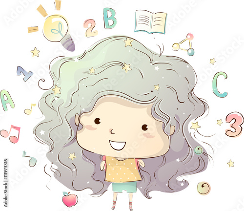 Kid Girl Education