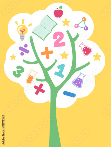 Science Math Education Tree
