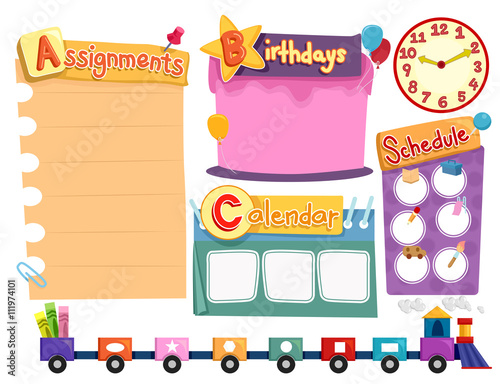 School Bulletin Elements