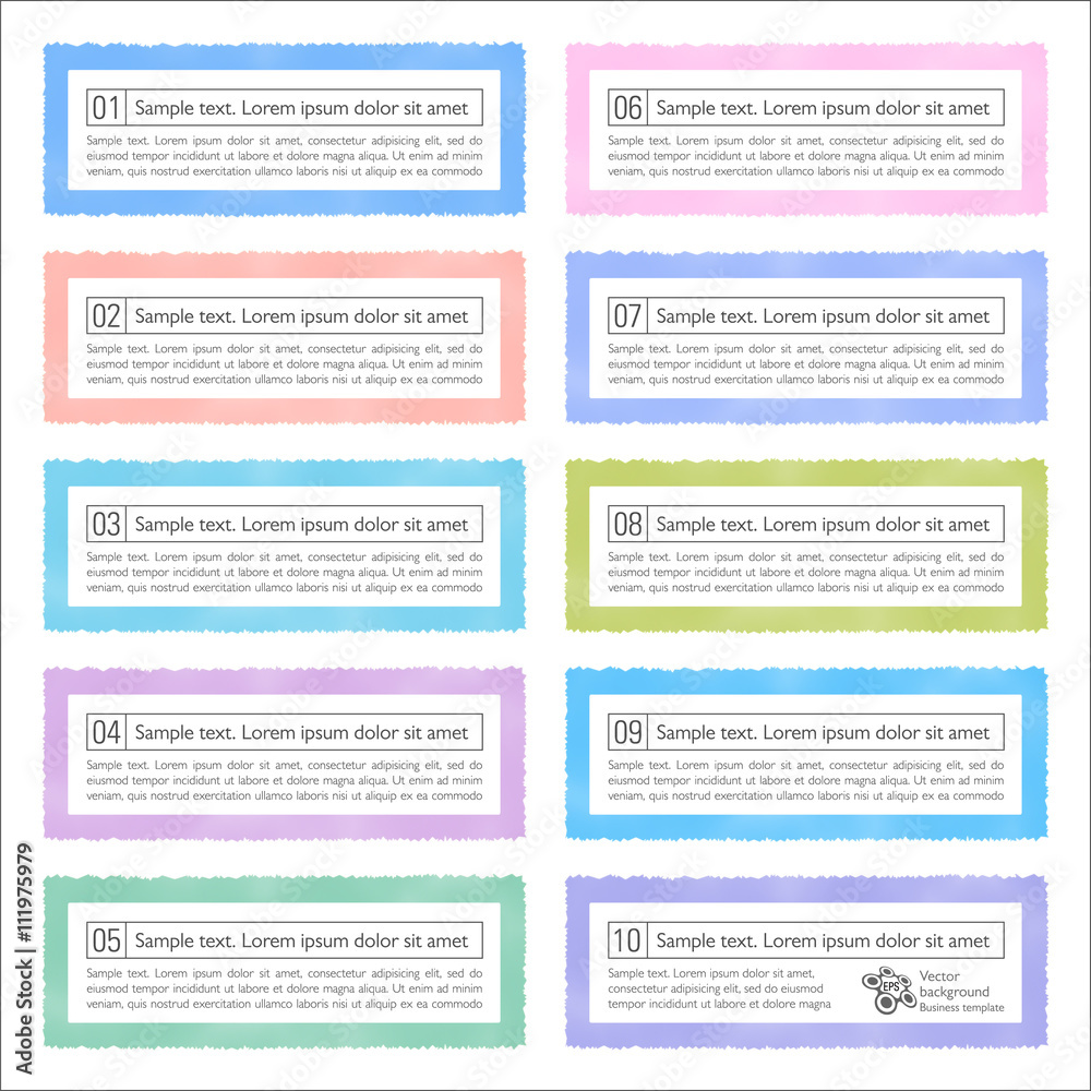 Infographics Web Banner & Label Design Infographics Web Banner & Label Design