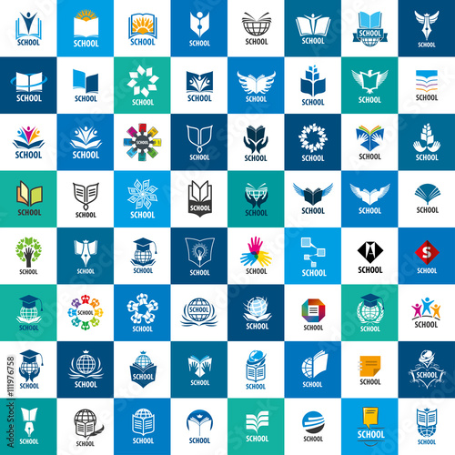 vector logo School
