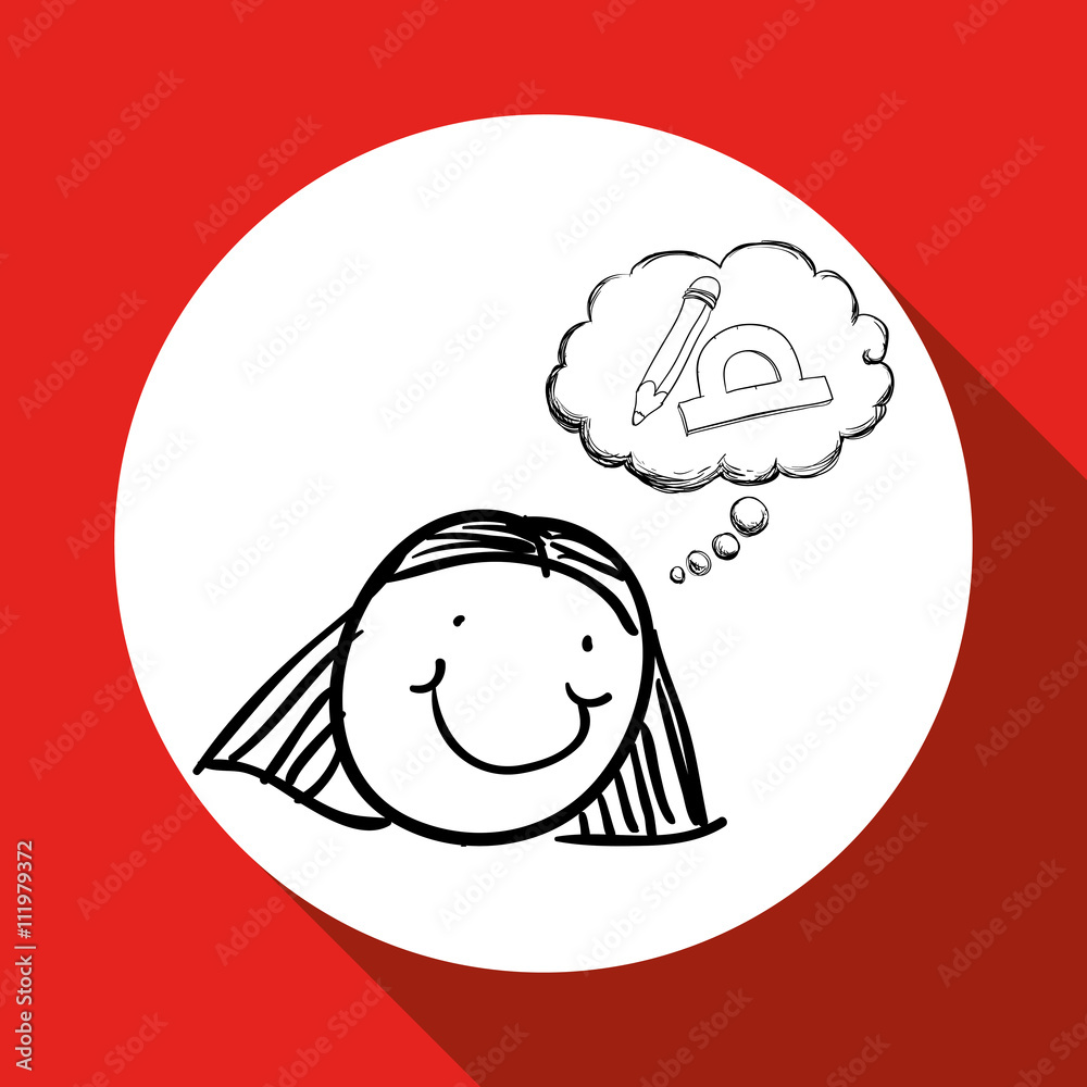 sketch icon. creative concept. Flat illiustration , vector sketch icon. creative concept. Flat illiustration , vector