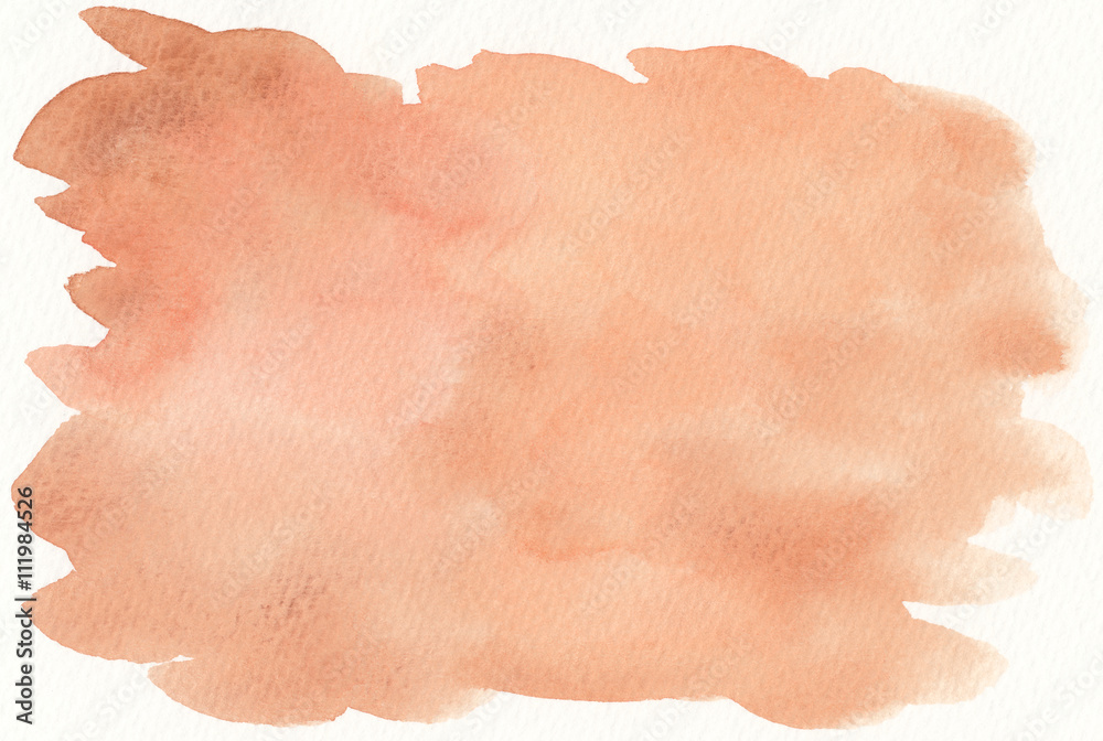 sepia brown flat simple abstract watercolor background